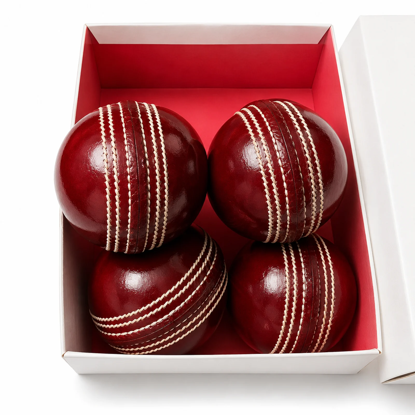 Leather Cricket Balls Box of Four manufactured by Aly Leather Co., Sialkot