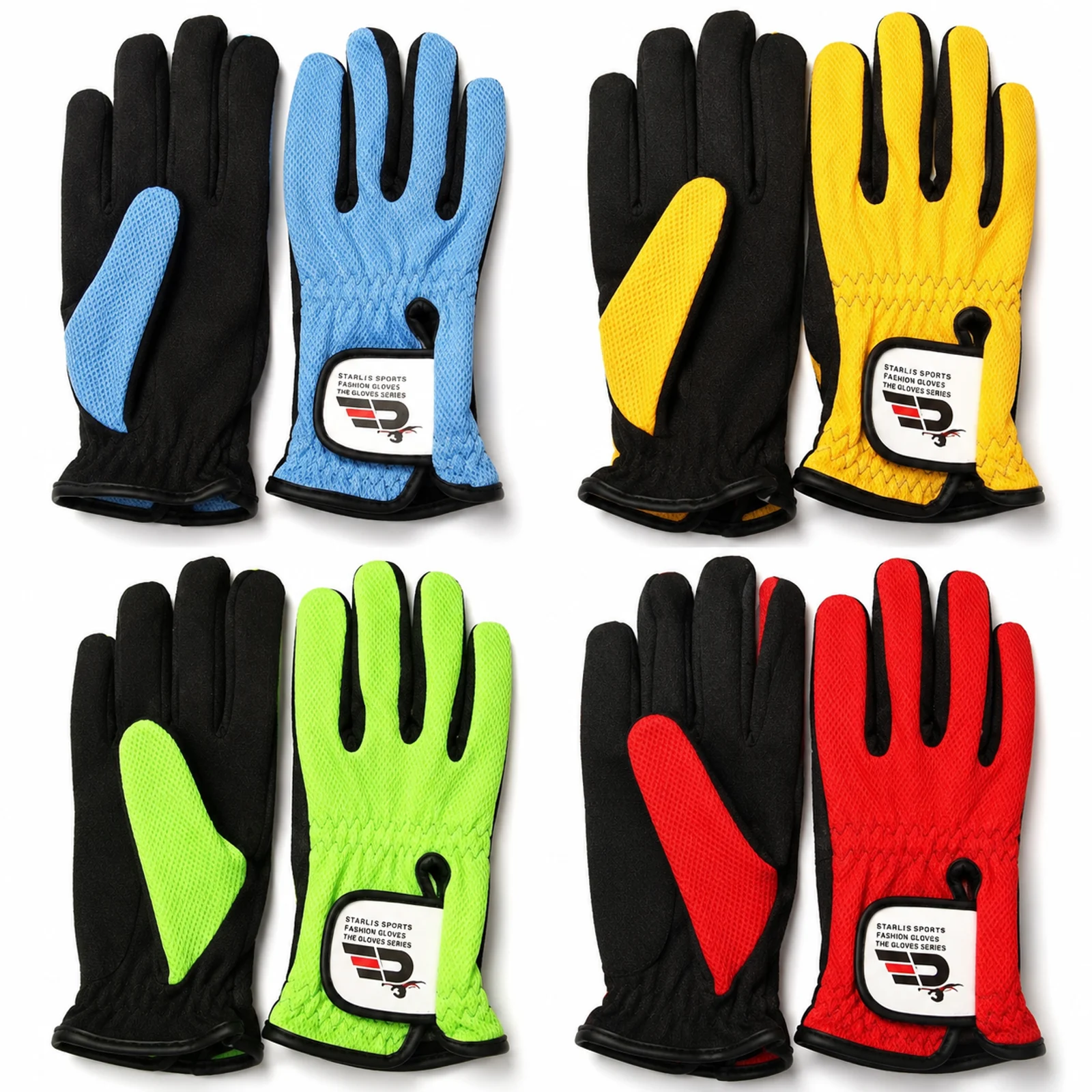 Multi-Colour Sport Gloves manufactured by Aly Leather Co., Sialkot