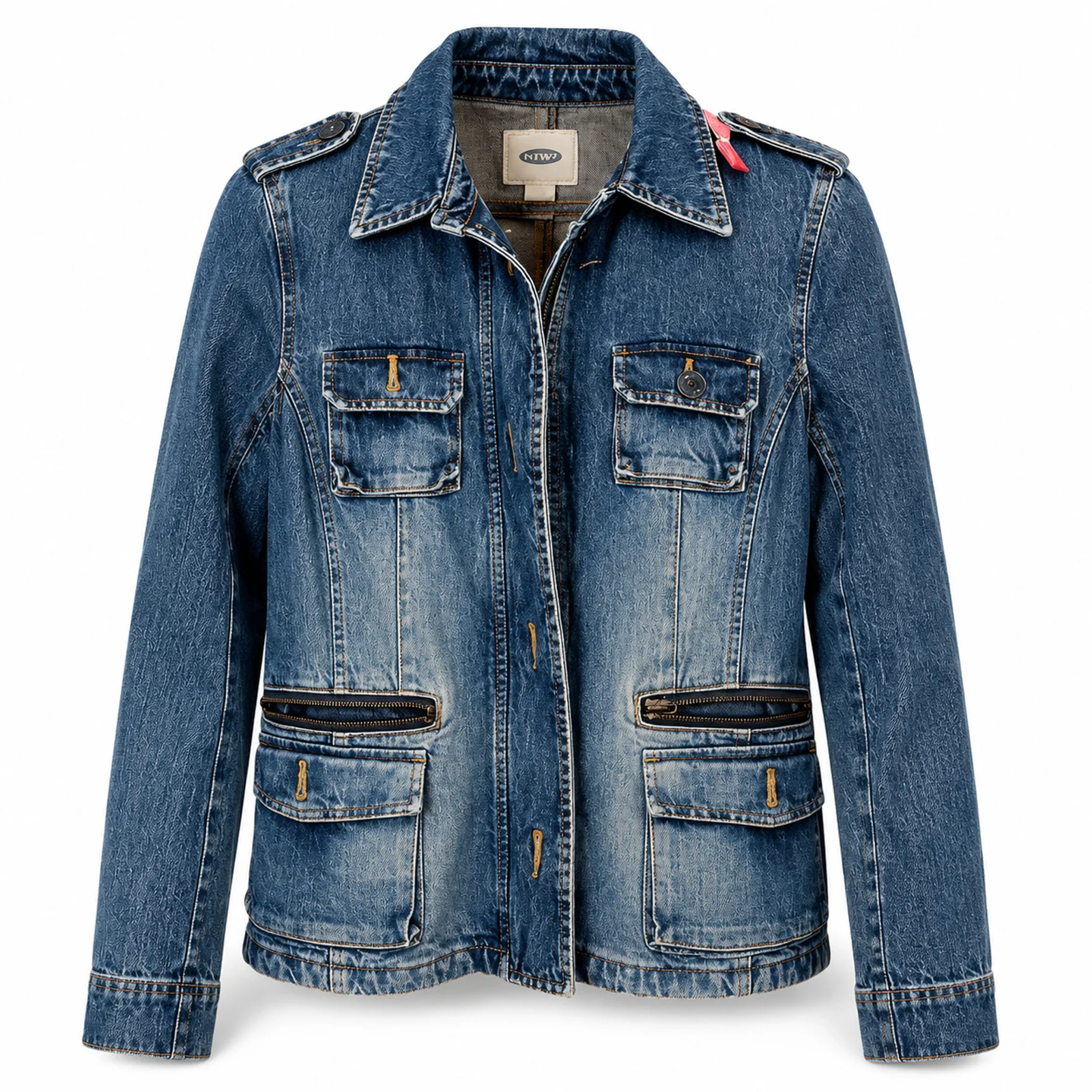 Denim Jacket manufactured by Aly Leather Co., Sialkot