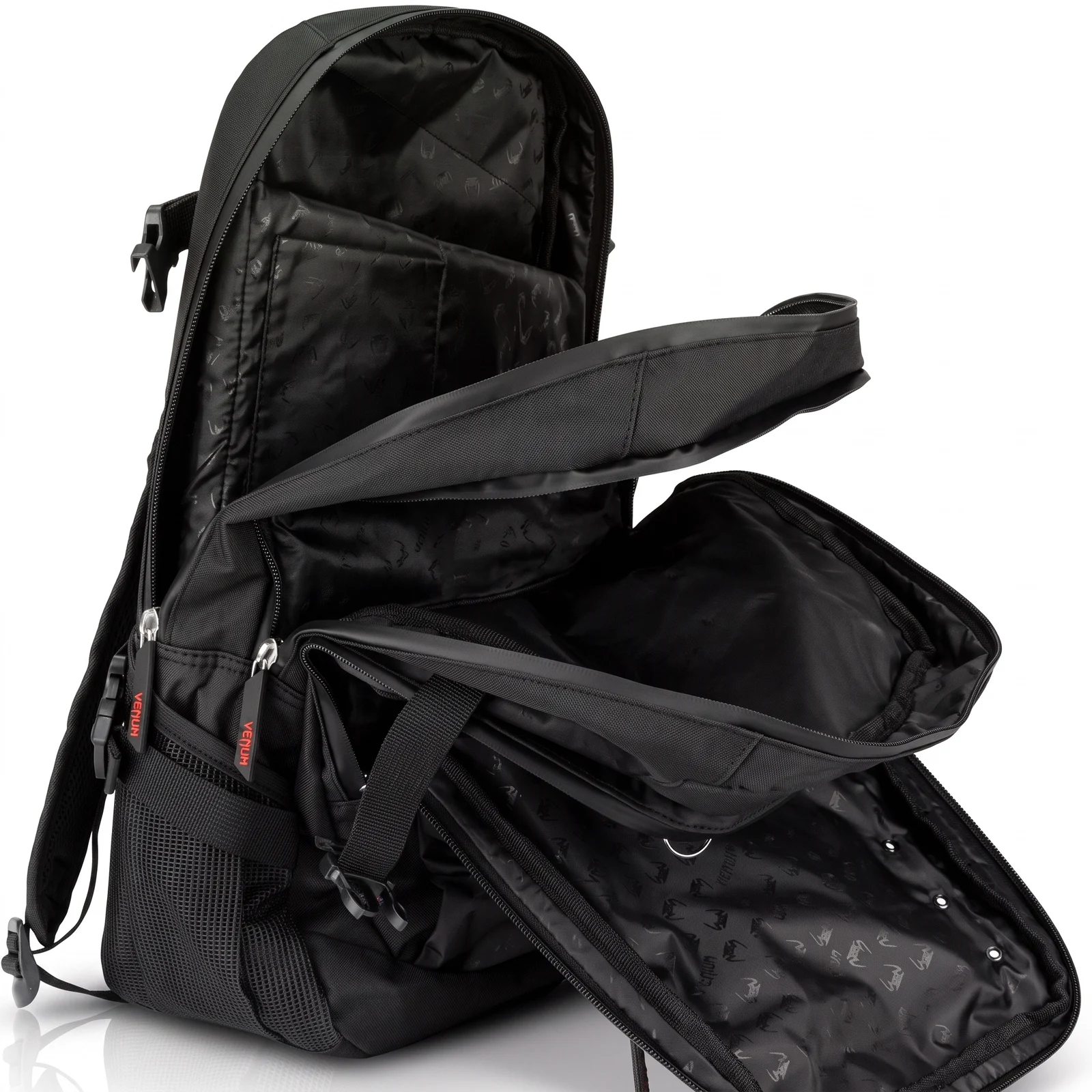 Black Tactical Backpack manufactured by Aly Leather Co., Sialkot