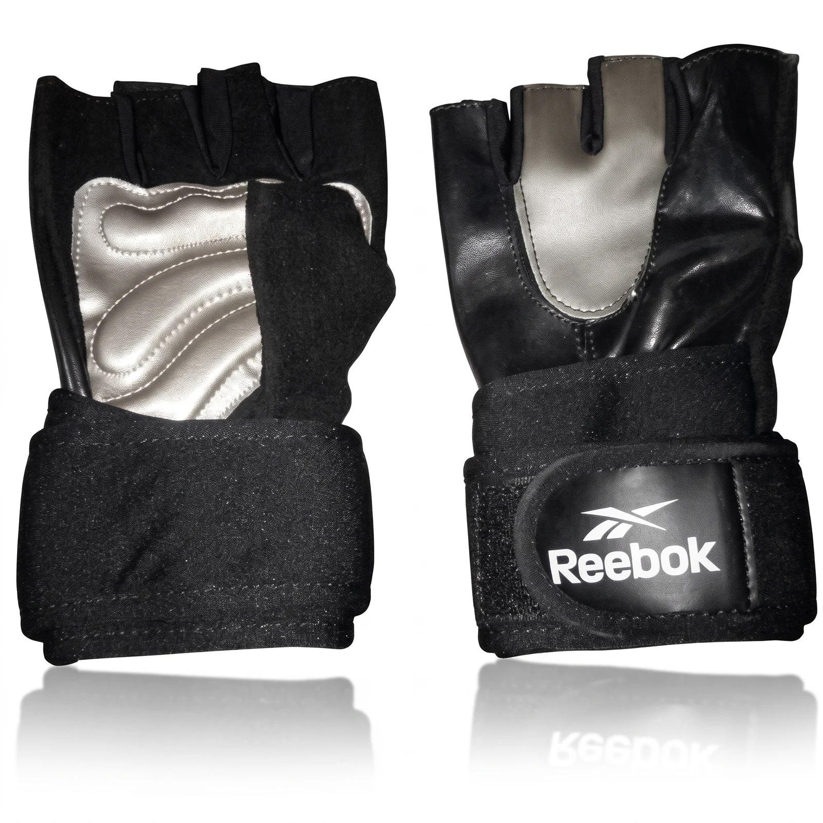 Fingerless Gym Gloves with Wrist Wrap manufactured by Aly Leather Co., Sialkot